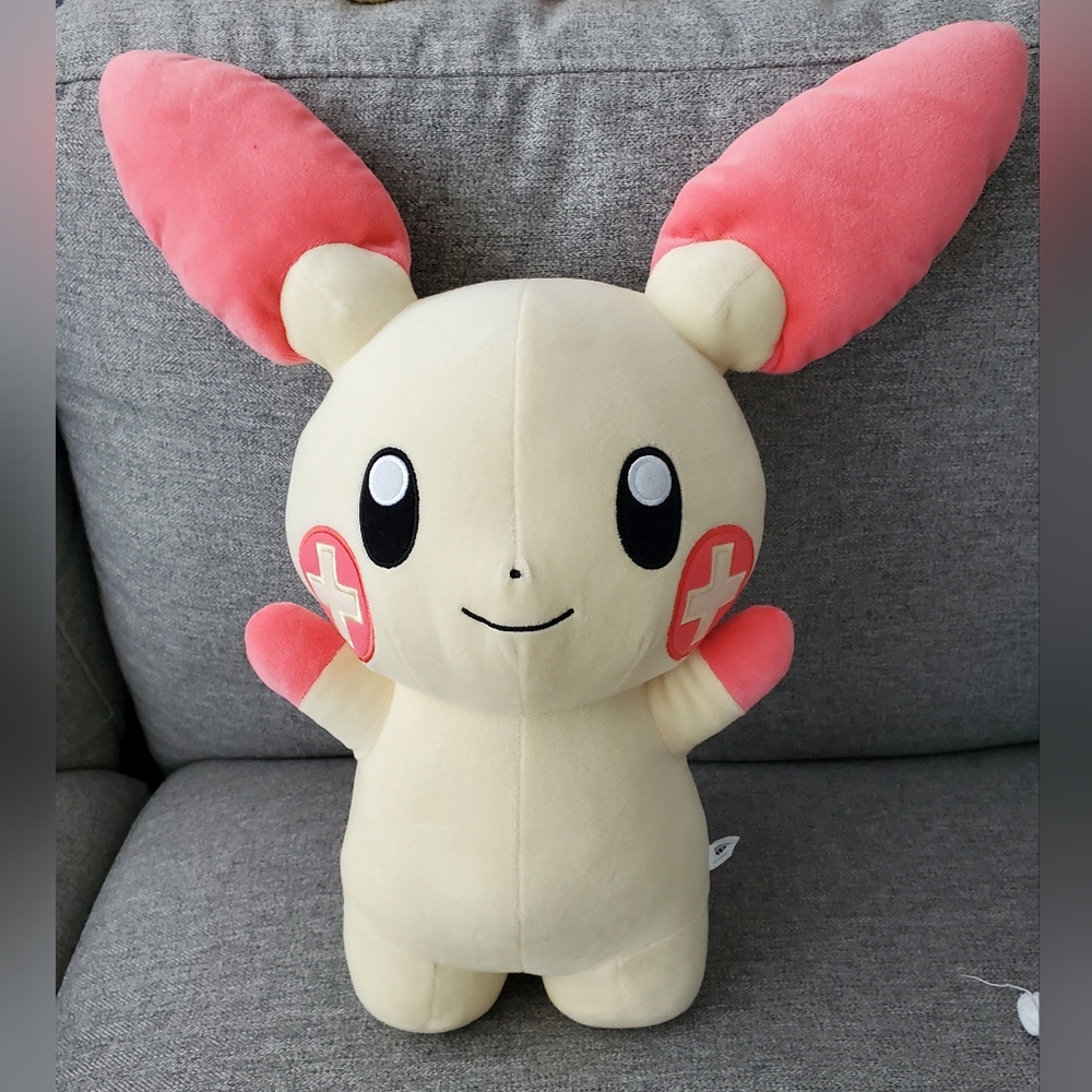 Plusle Pokemon Plush by Bandai